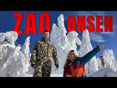 ZAO ONSEN | Japan's best hidden ski resort?
