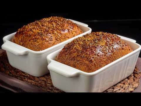 π₯ Bread recipe for 100 years of life! Lentils + seeds, gluten-free, sugar-free π±