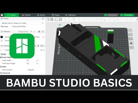 Beginner Bambu Lab Studio Slicer Software Basics Tutorial