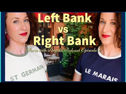 ⚜️🇫🇷Left Bank VS Right Bank🇫🇷⚜️ Are you team rive gauche or rive doite? Paris with Angela E2