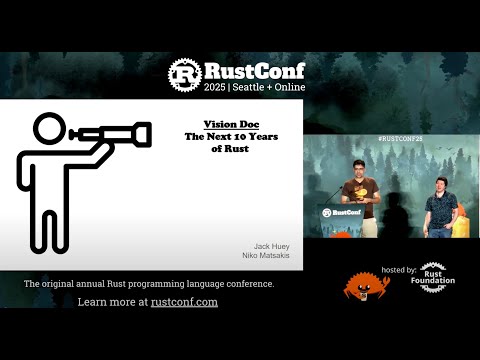 Nicholas Matsakis & Jack Huey: "Vision Doc: The Next 10 Years of Rust" | RustConf 2025