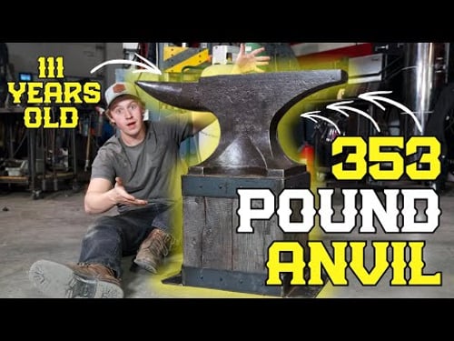 I Can’t Believe How Nice This Anvil Is…..