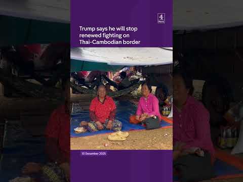Trump says he will step-in to stop renewed Thai-Cambodia fighting