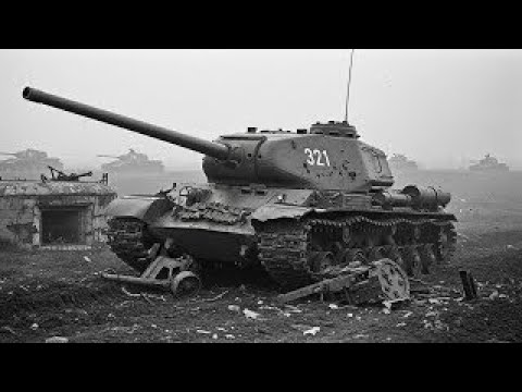 Немецкие войска были потрясены, когда ИС-2 раздавили их укрепления под Варшавой