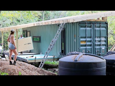Framing A Room Onto Our CONTAINER HOME!