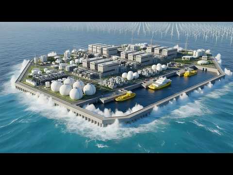 Denmark’s “Impossible” $34B Energy Island in the North Sea