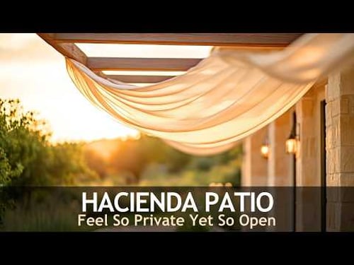 You Don’t Need Walls to Feel Private—Here’s the Hacienda Patio Secret