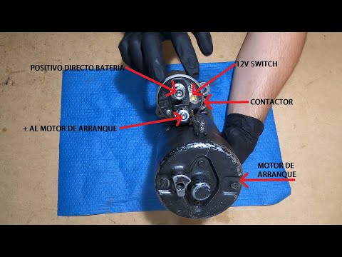 HOW TO TEST A STARTER MOTOR OUTSIDE THE CAR