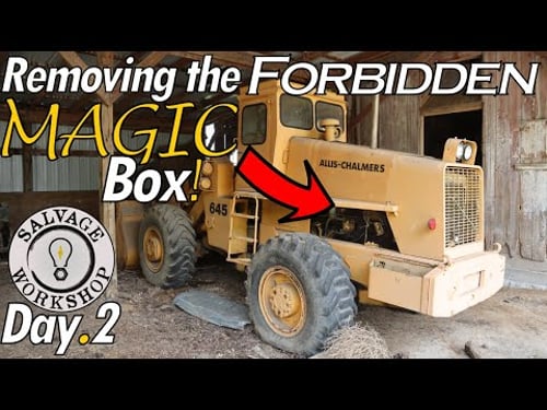 It STILL won't start. Let's find out WHY! (Quick SHOP Tour) ~ Day 2 ~ 1965 Allis Chalmers 645 Loader