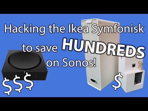Hacking a Sonos Mono Amp with the Ikea Symfonisk speaker