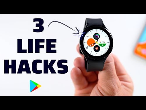 Galaxy Watch 4 - Tips & Tricks YOU Should NOT Ignore!