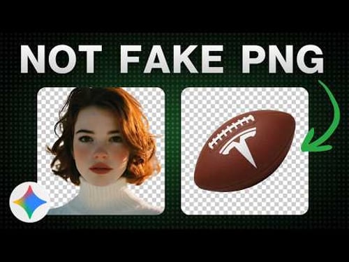 How to Make REAL Transparent Images With AI (Nano Banana Pro)