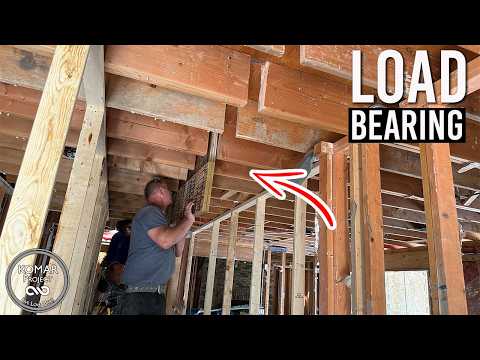 How to Remove a Load-Bearing Wall to Create a Open Floor Concept ||| Dream Home Renovation Ep.3