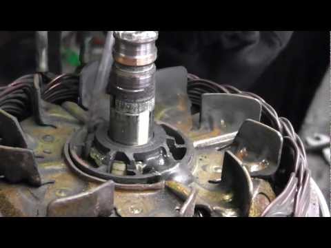 Valeo alternator repair part 2 slipring change.
