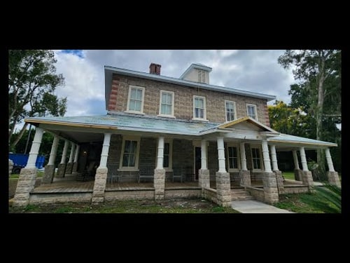 Ep 9-1 Porch ceiling repair & re-pointing our 1907 abandoned home-Renovate, Fixer Upper, Repair, Fix