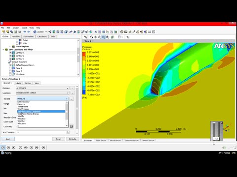 Ansys workbench Bus CFD-CFX analysis