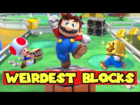 The Weirdest Blocks in Every Super Mario Game