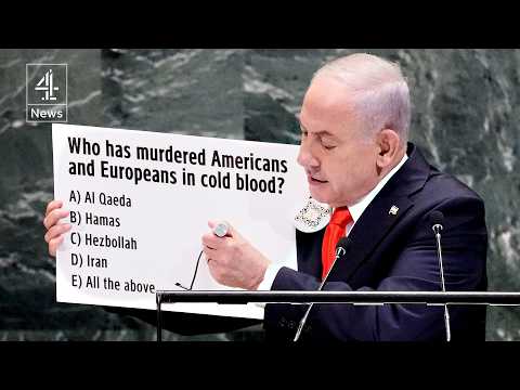 Netanyahu vows to "finish the job" against Hamas in UN speech