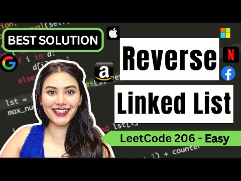 Reverse Linked List - LeetCode 206 - Python (Iterative and Recursive)