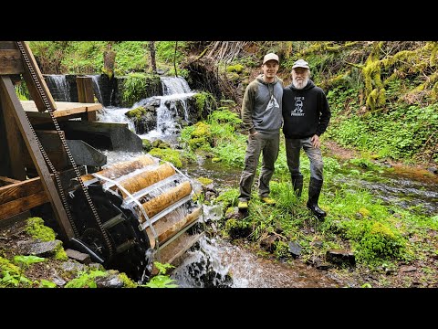 Restoring Al's Hydroelectric Water Wheel