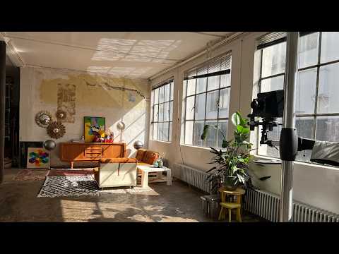 An Eclectic Industrial Loft Apartment Tour | Interior Design Home Living
