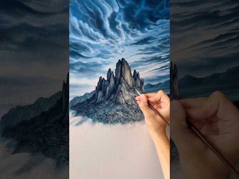 5hrs of painting today 🎨 #shorts #art #painting #acrylicpainting #artist