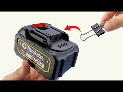 🔥🔥Old Battery Will Be Like New in 1 Minute! Great Way to Revive DEWALT Lithium Battery🔋