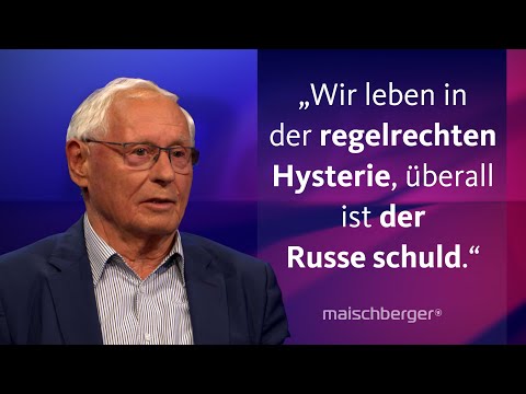 Oskar Lafontaine und Wolfgang Ischinger über die Kriege in der Ukraine und Nahost | maischberger