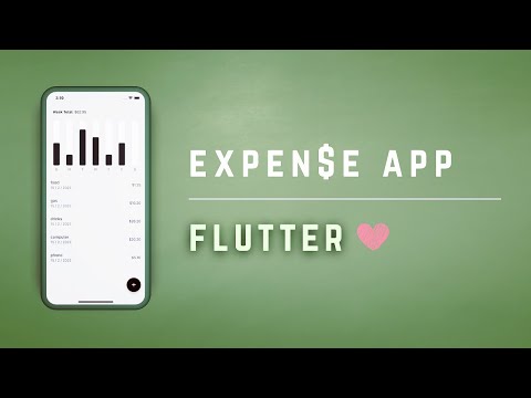 💳📱 Expense Tracker App • Flutter Tutorial ♡