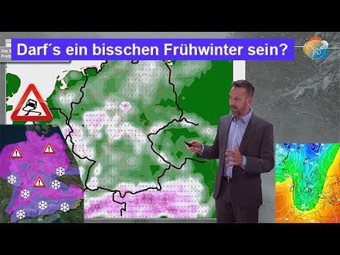 Darf es ein bisschen Frühwinter sein? Erste Schneefälle, erste Glätte! Wetterbericht 17.-23.11.2025.