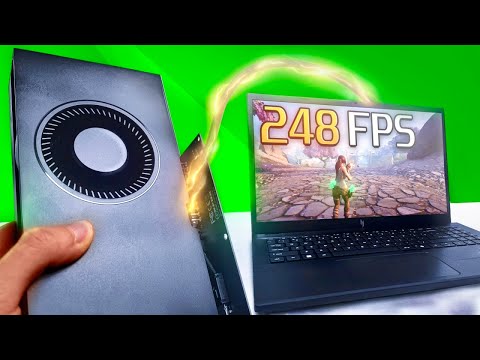 I Connected a $2000 GPU to a Budget Laptop