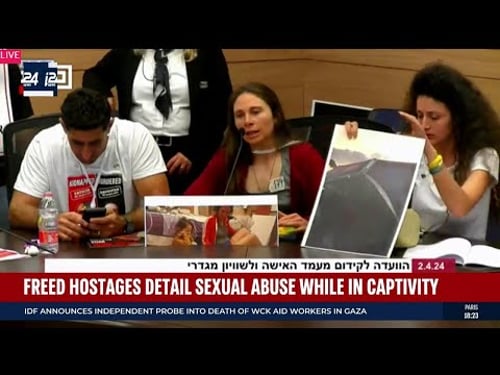Freed hostages detail sexual abuse while in captivity