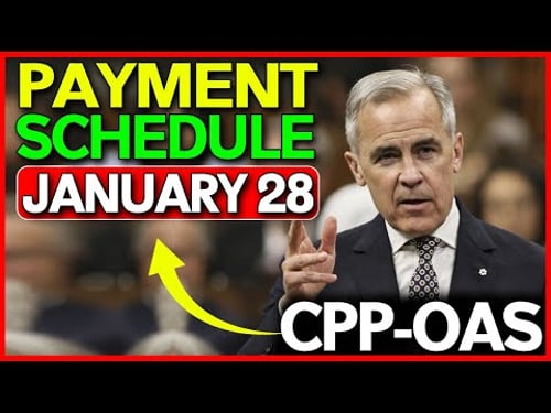 CPP & OAS Payments Scheduled for January 28, 2026 – What You Need to Know