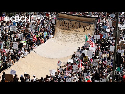 Anti-Trump ‘No Kings’ protests sweep the U.S. ahead of military parade