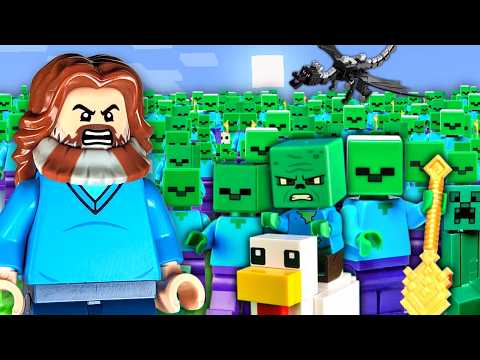 Unboxing EVERY LEGO Minecraft minifigure...