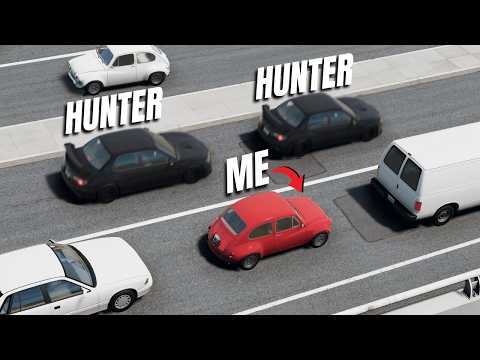 BeamNG CarHunt, But I'm Hiding In Traffic