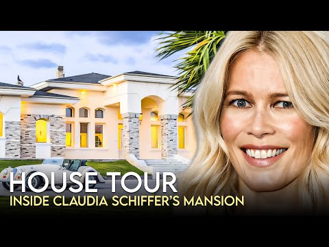 Claudia Schiffer | House Tour | $4 Million Mallorca Mansion & More
