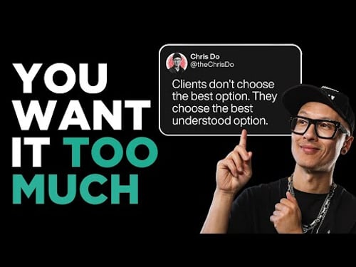 The Most Powerful Sales Mindset (It's Not What You Think): Chris Do