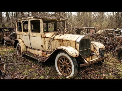 ASMR Restoration of a 1910 Pierce-Arrow Limousine: The Elite Classic Car – Full Restoration Story!
