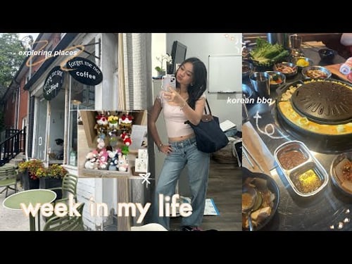 α¦ week in my life vlog | π exploring new places, birthday haul π₯, shopping