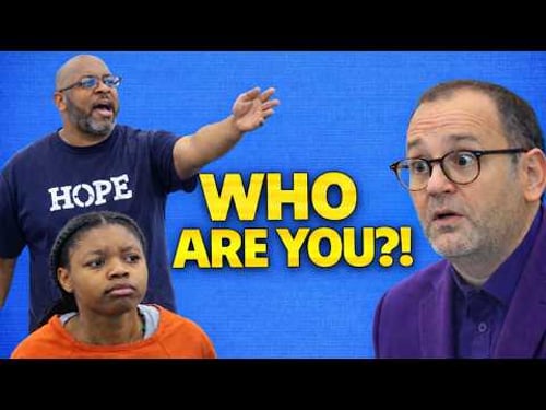 Her Church Friend Interrupts Judge to Save Her in Court 😳