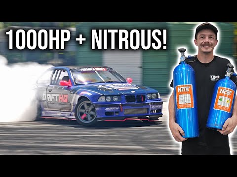 1000HP 2JZ E36 Gets Nitrous!