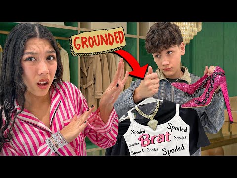 My Brother CHOSES my OUTFITS For 7 Days *Bad Idea*