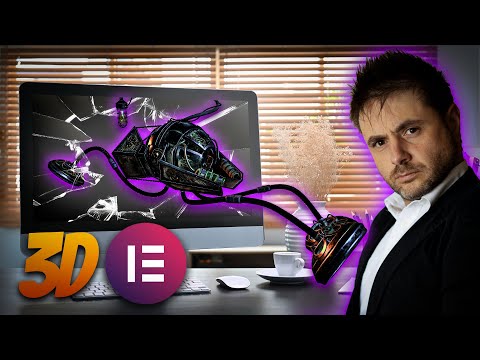 Next-Level Web Design: 3D Model Backgrounds for Elementor with Three.js | WordPress Tutorial