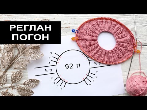 Back Rise in Shoulder Raglan Knitting | How to Knit Top-Down Raglan with Shoulder Lines