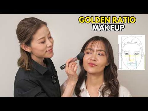 We Treated @LaLekASMR to Japanese Golden Ratio Makeup | ASMR Small Face Makeup Session