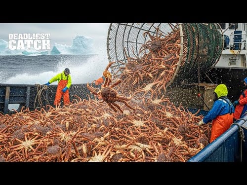 How Fishermen Landed a $2,000,000 King Crab Haul in Alaska’s Stormy Waters | Fishing Documentary