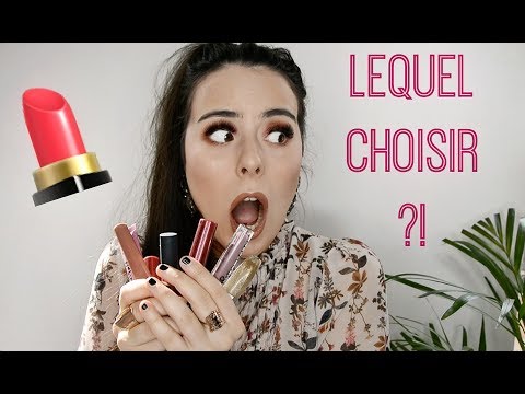 COMMENT BIEN CHOISIR SON ROUGE A LEVRES ?! 👄💄+ SWATCH