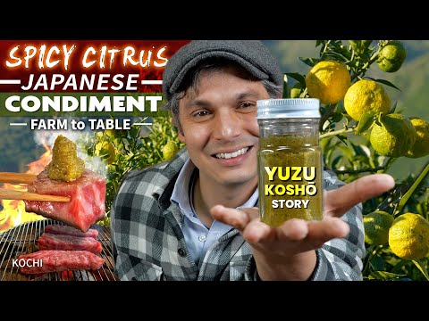Japanese Spicy Citrus Condiment, not Wasabi? | Yuzu Kosho Story ★ ONLY in JAPAN