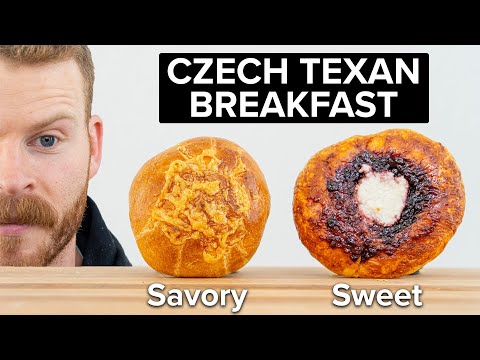 How to make Kolaches, the Czech Pastry that is loved in Texas.
